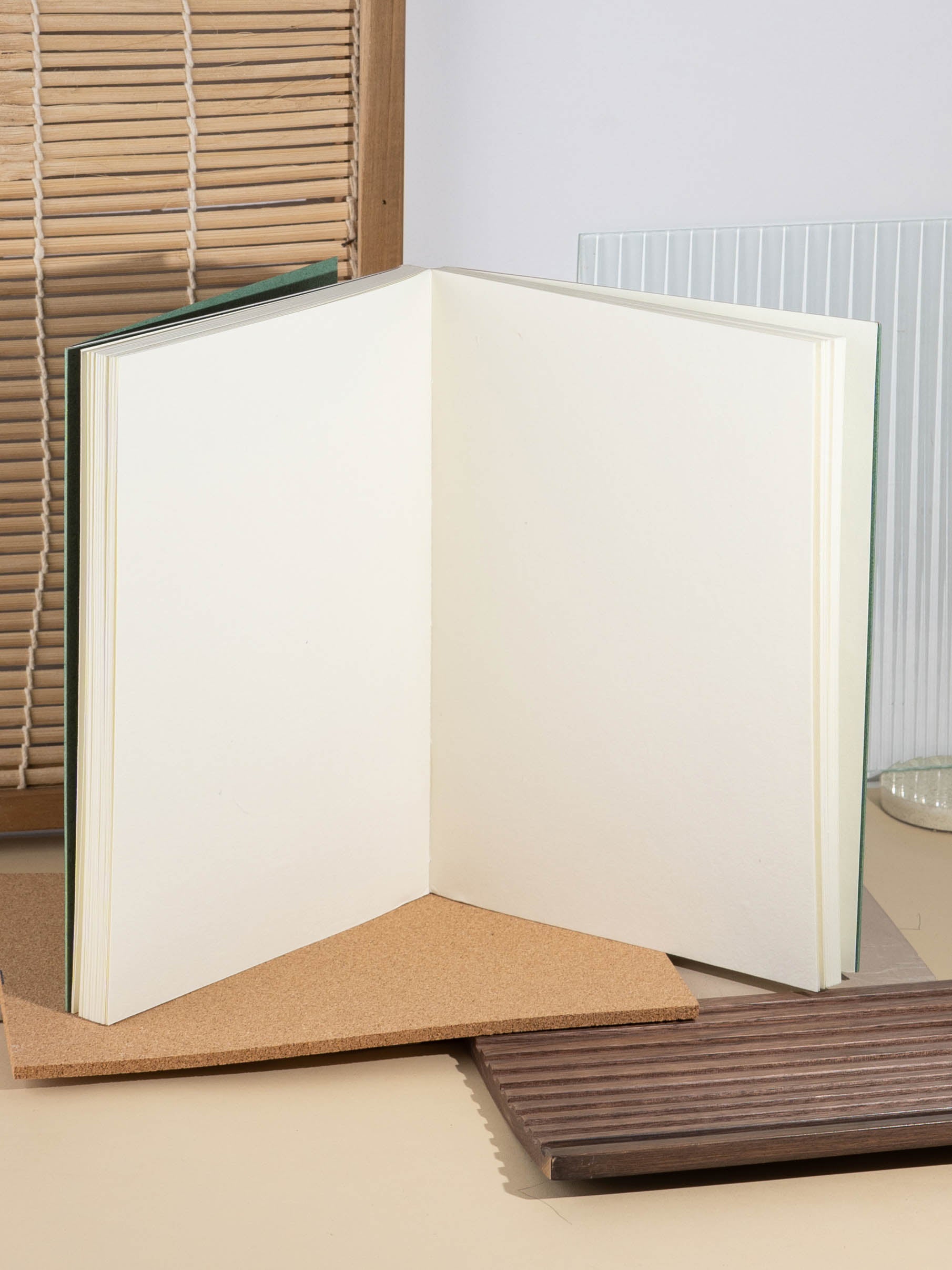 Debossed Cover Blank Notebook