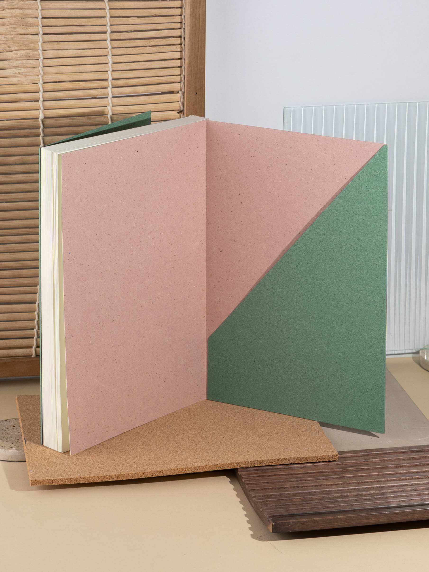 Debossed Cover Blank Notebook