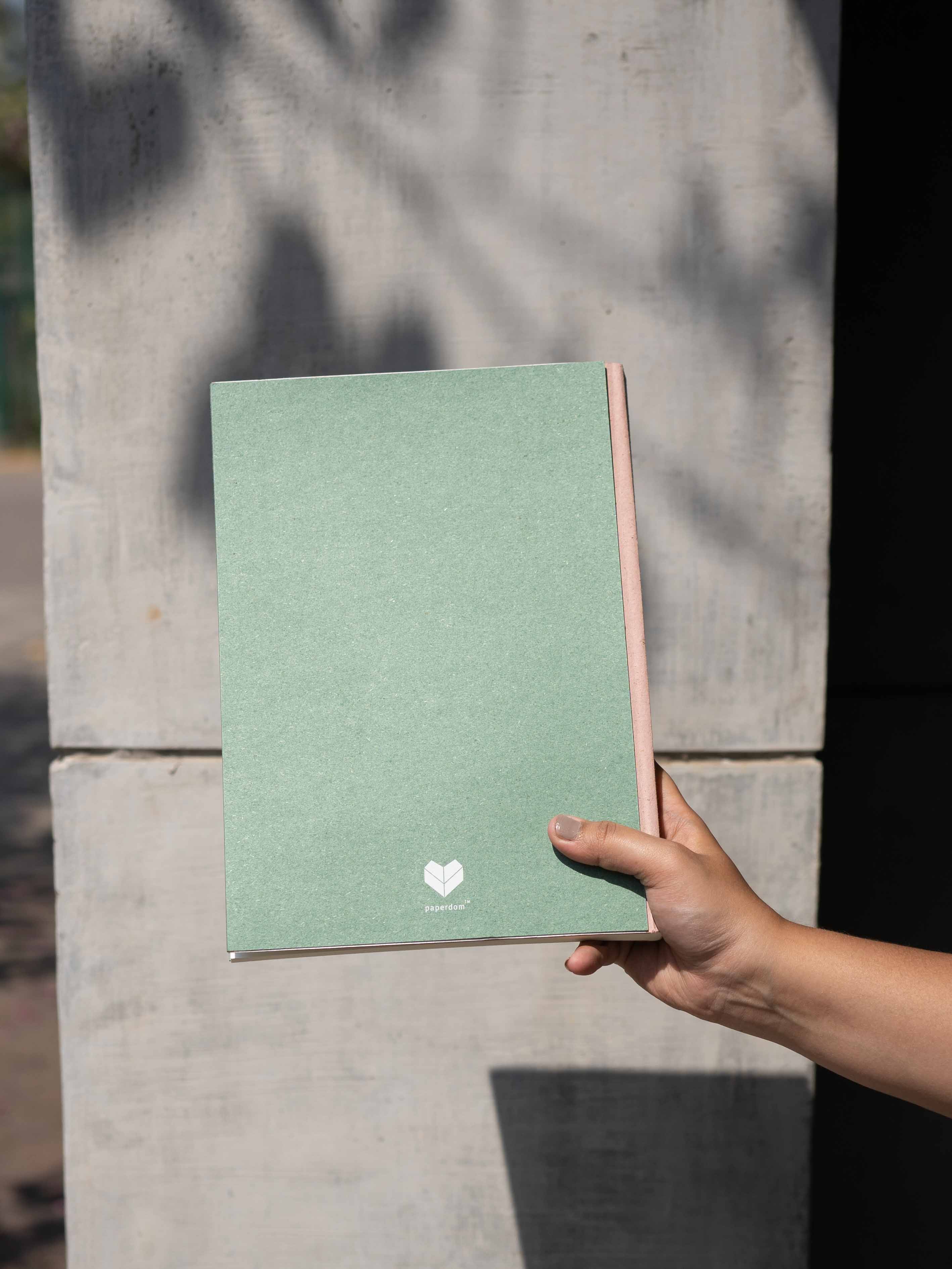 Debossed Cover Blank Notebook