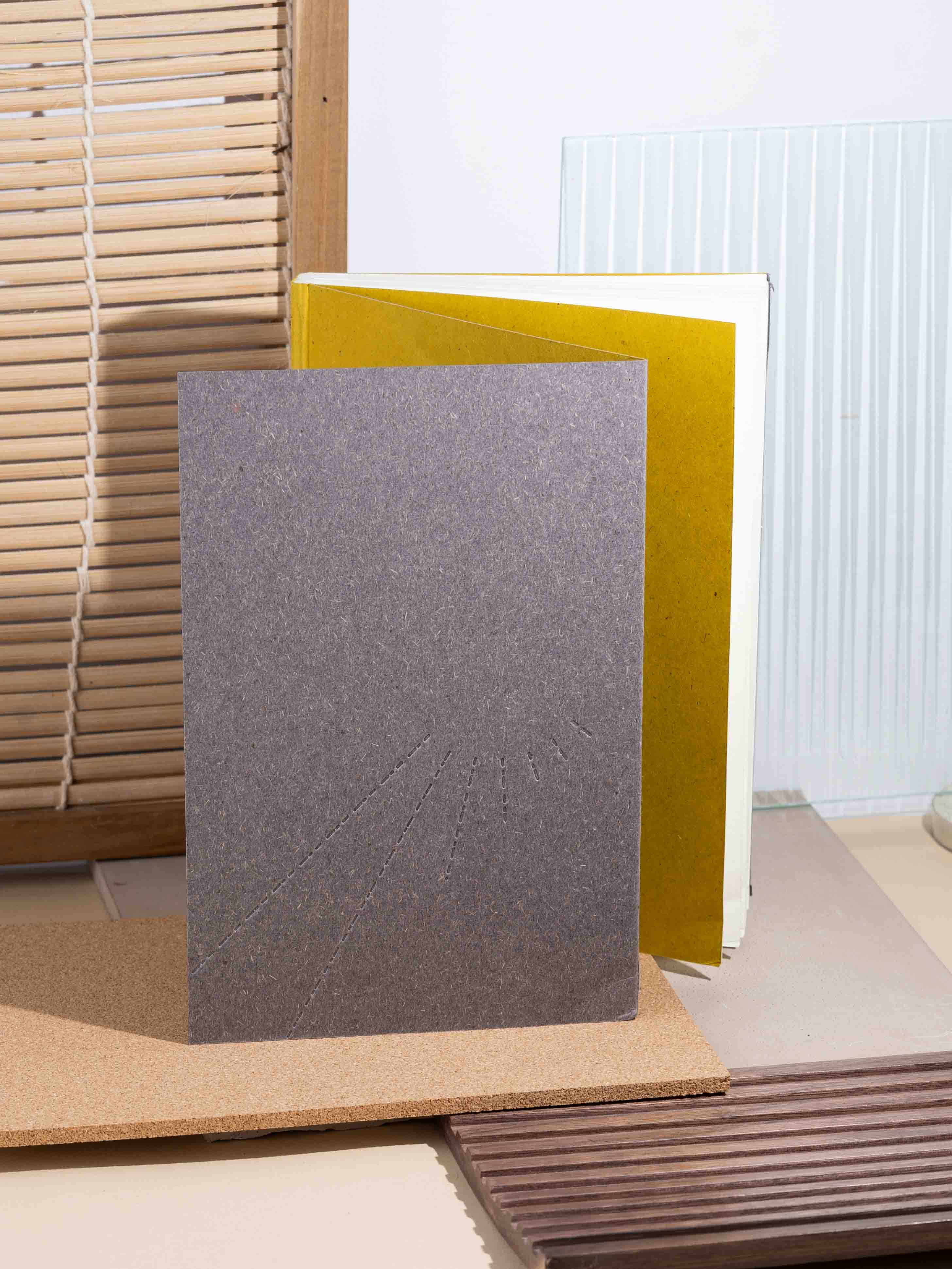 Debossed Cover Blank Notebook