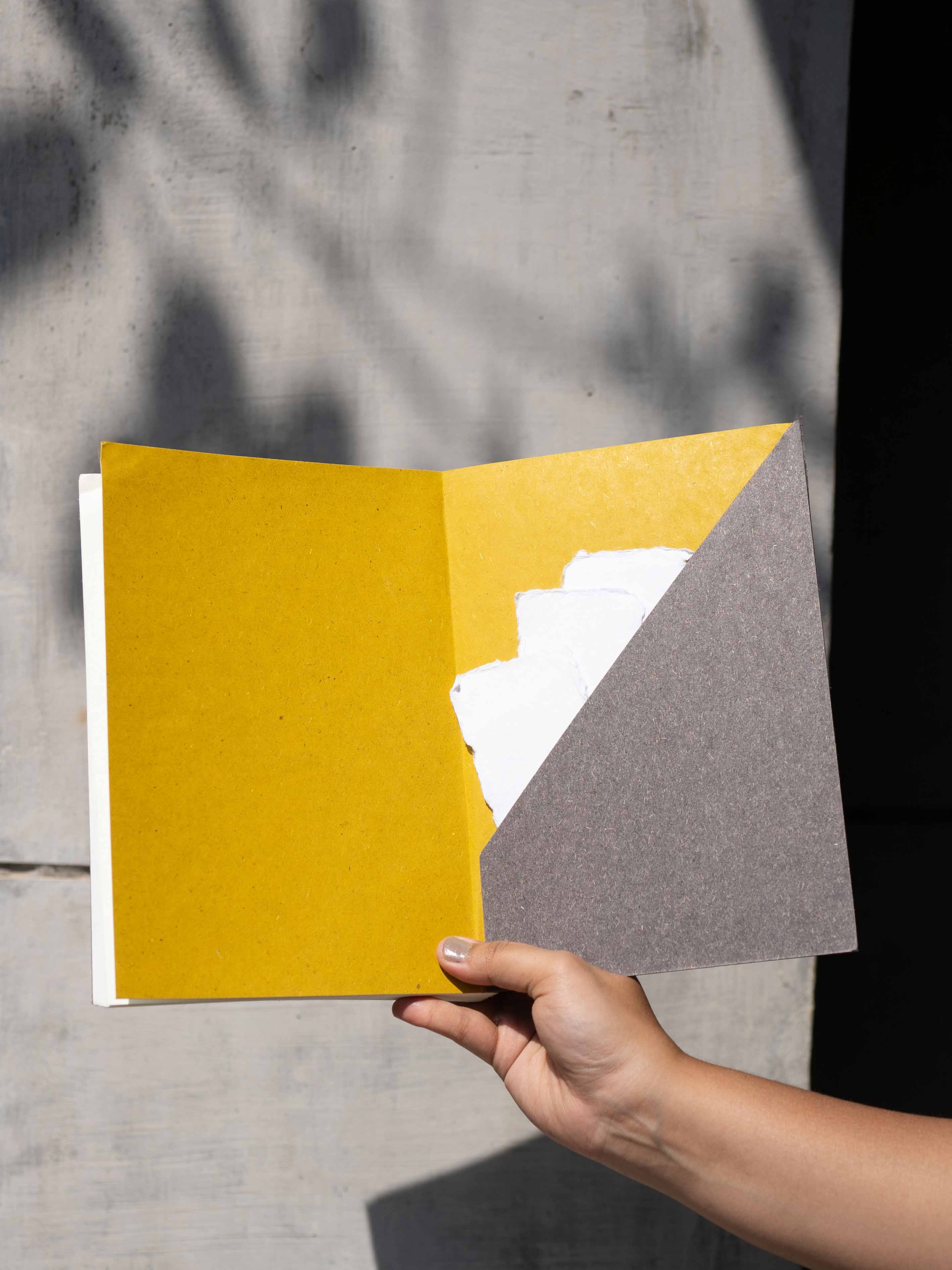 Debossed Cover Blank Notebook