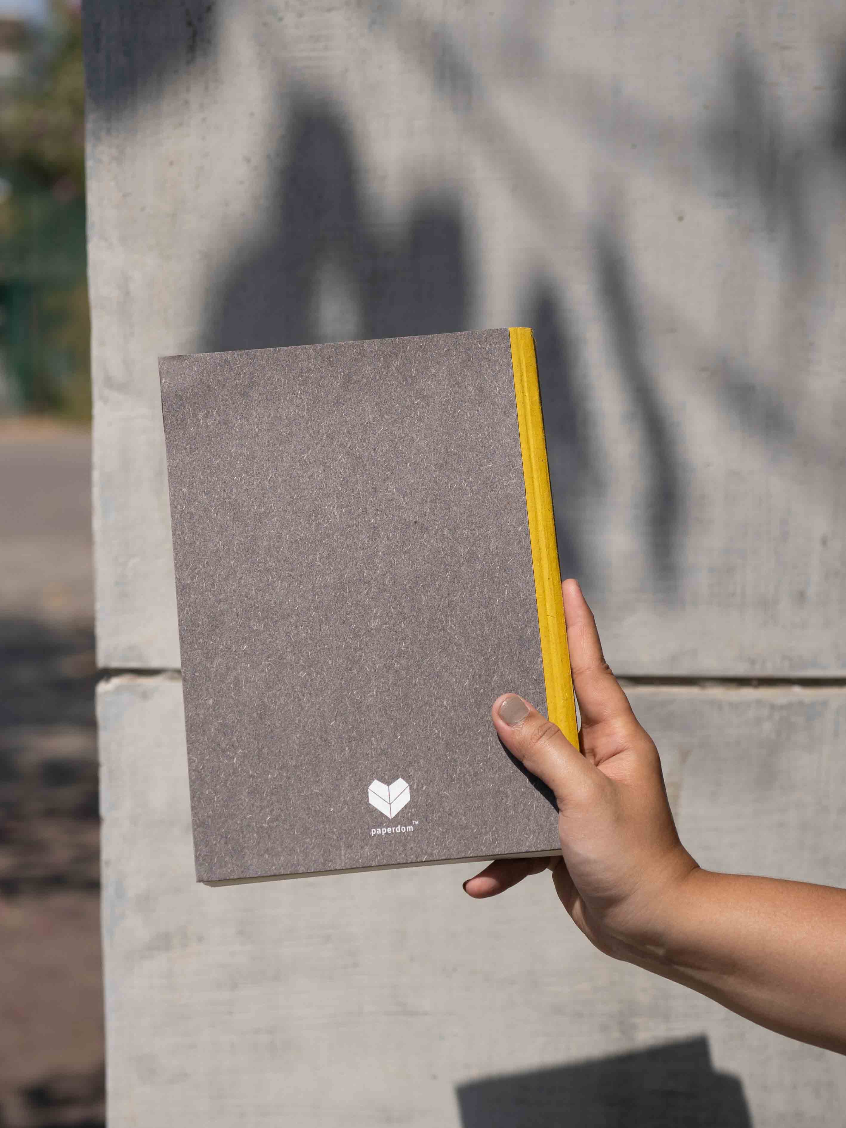 Debossed Cover Blank Notebook