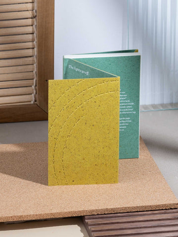 Debossed Cover Blank Notebook - B7