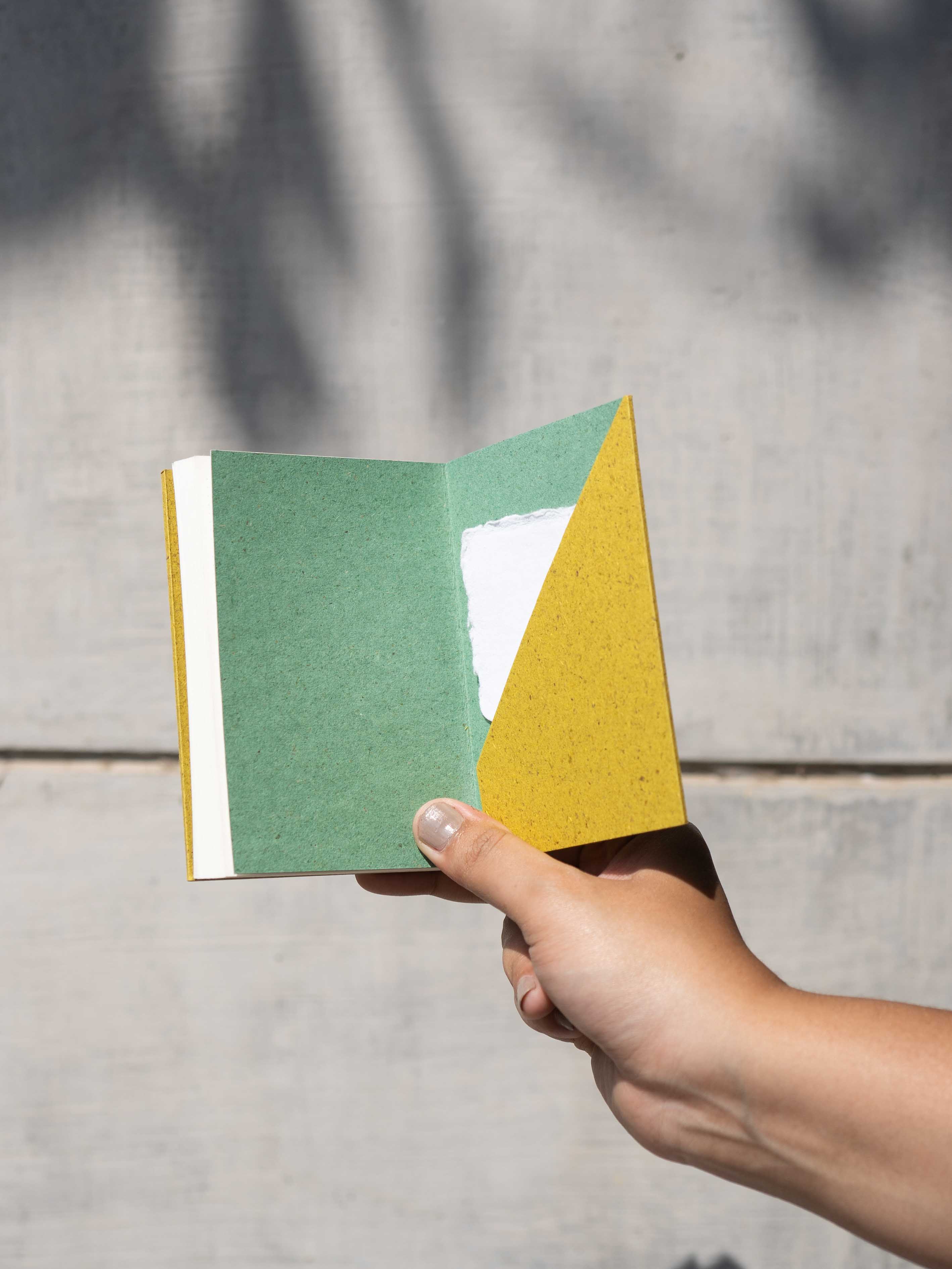 Debossed Cover Blank Notebook
