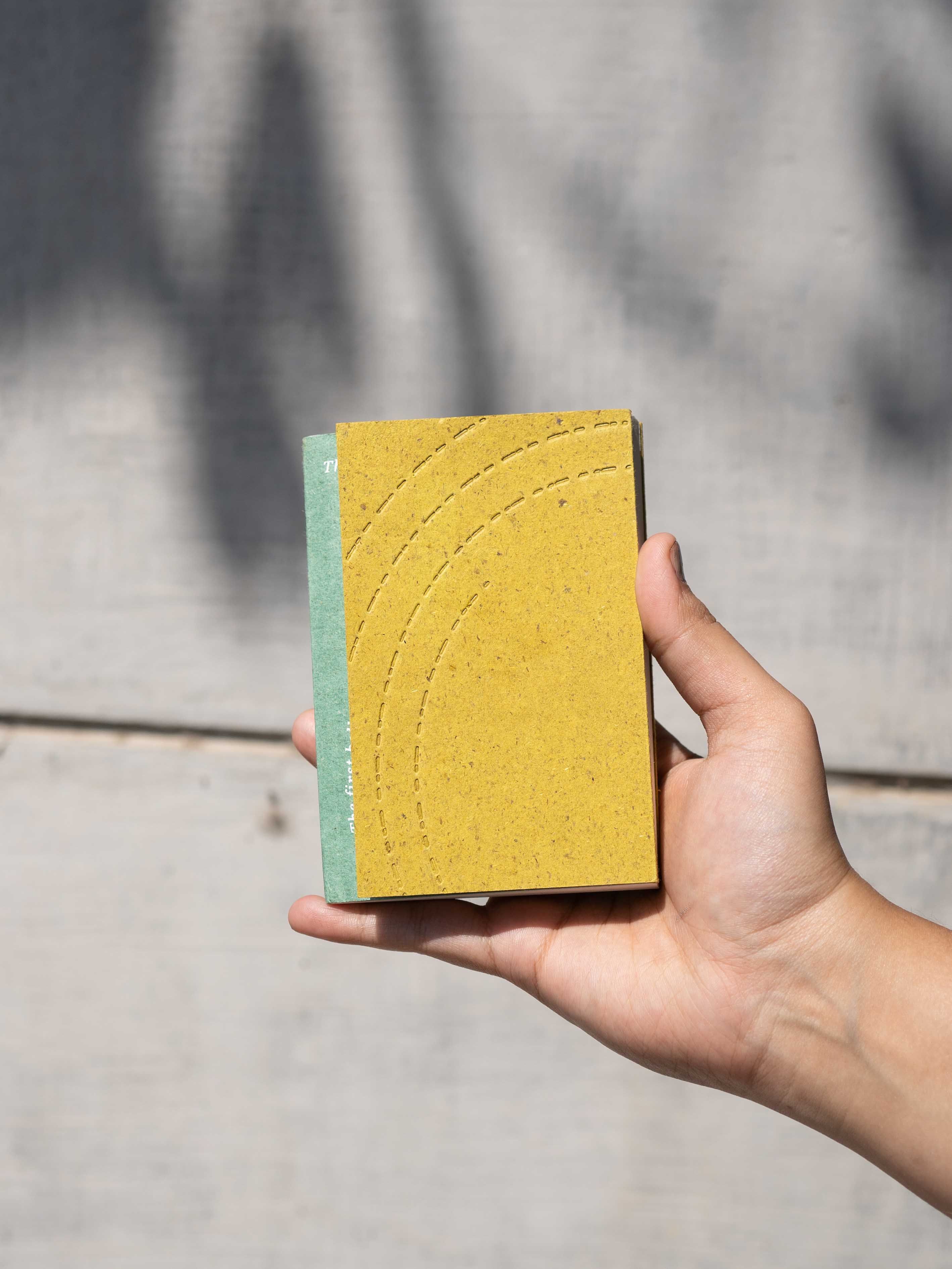 Debossed Cover Blank Notebook