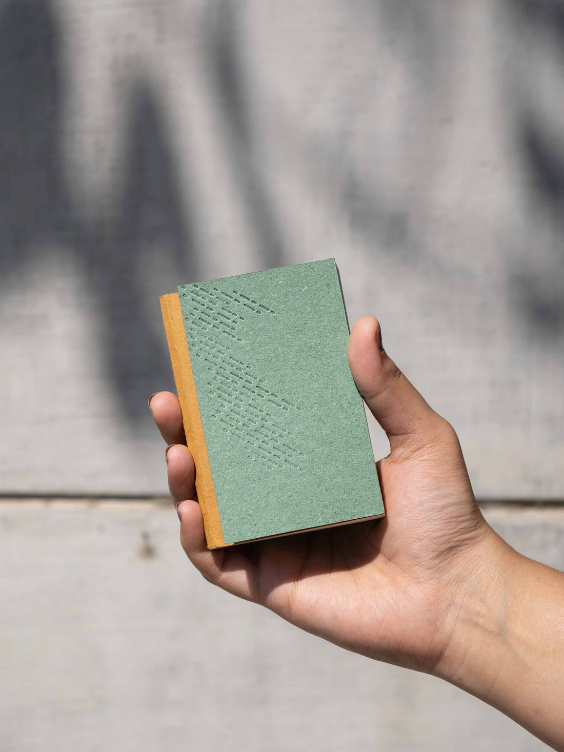 Debossed Cover Blank Notebook