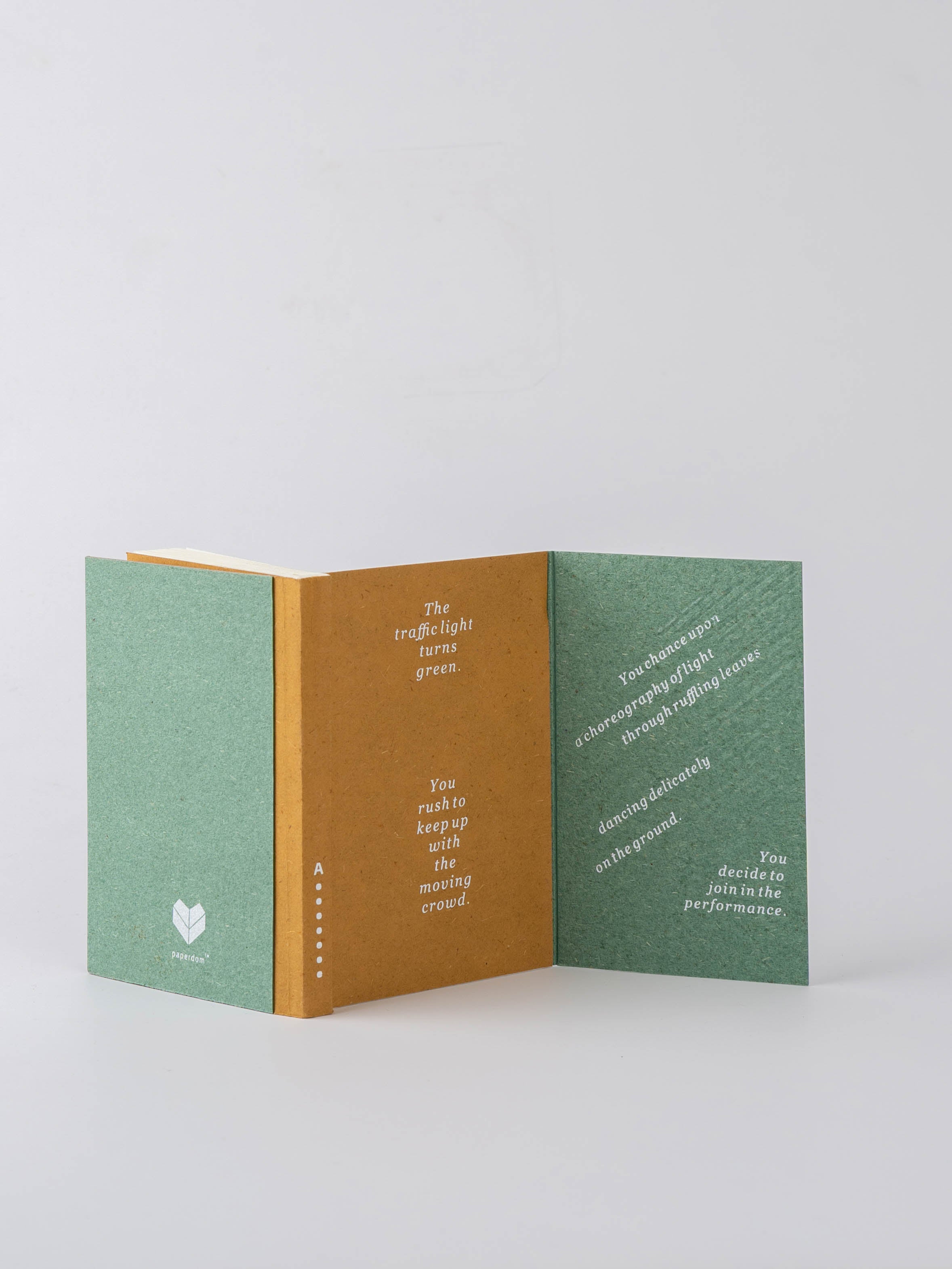 Debossed Cover Blank Notebook