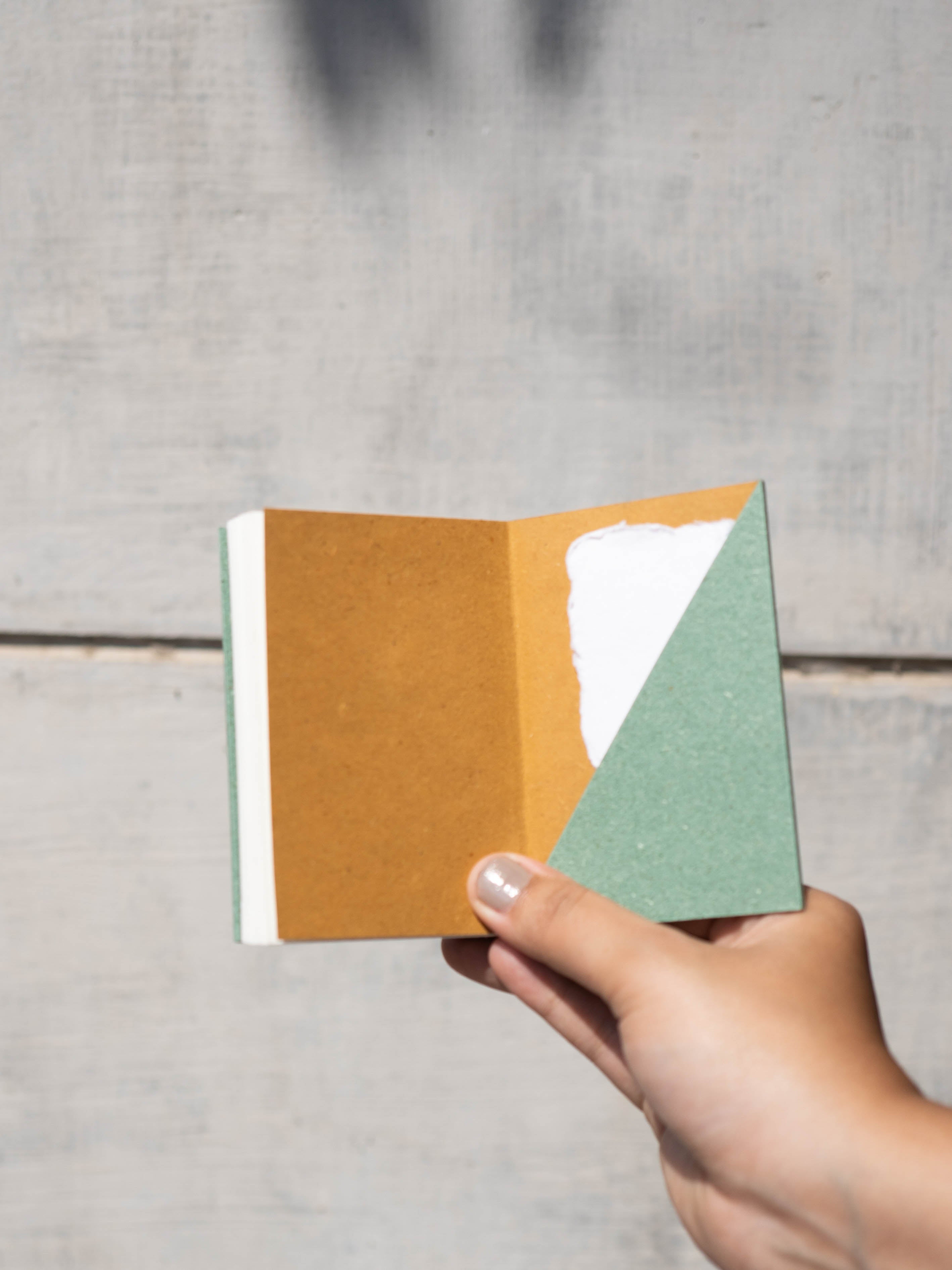 Debossed Cover Blank Notebook