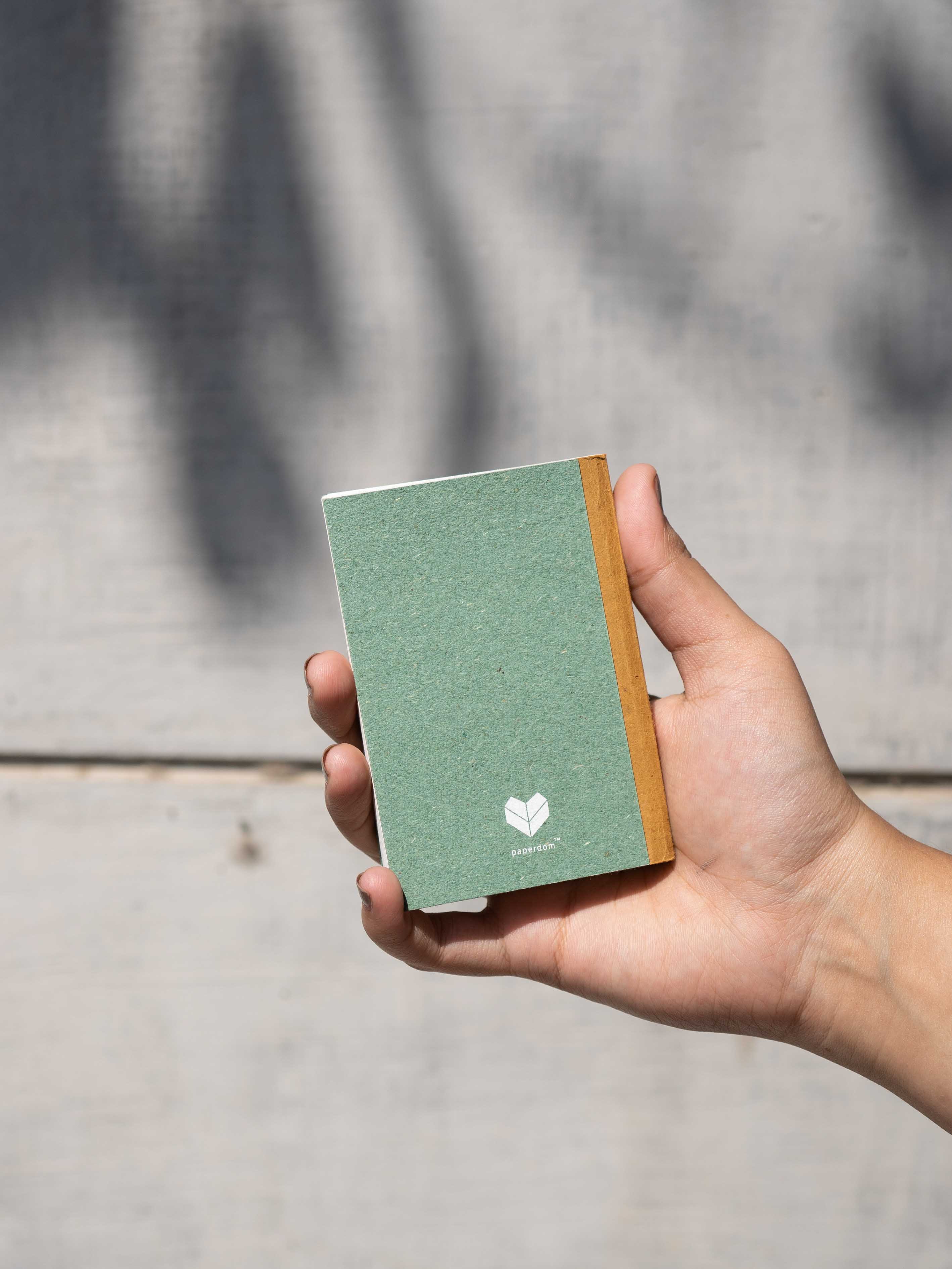 Debossed Cover Blank Notebook
