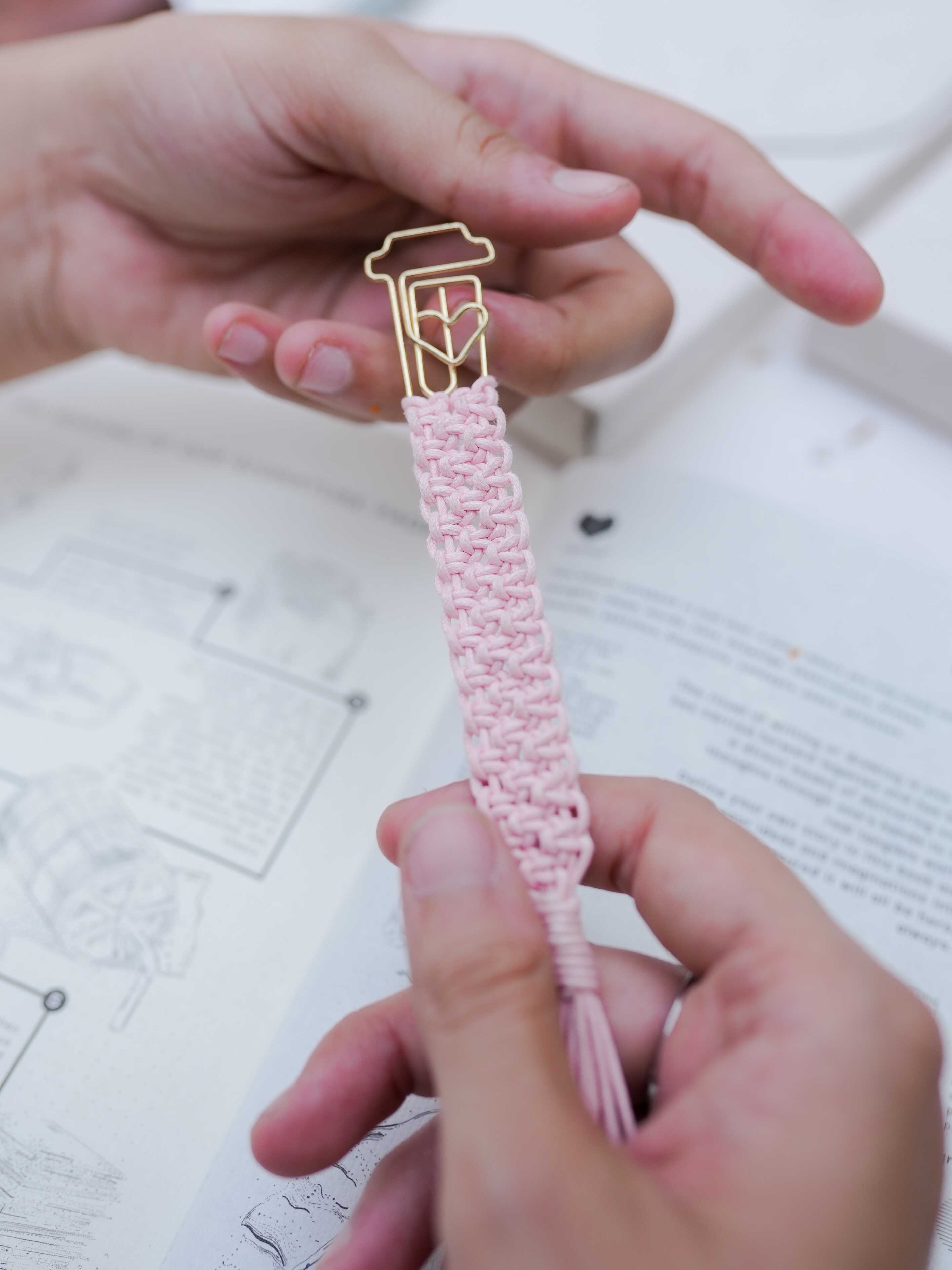Macramé Bookmark