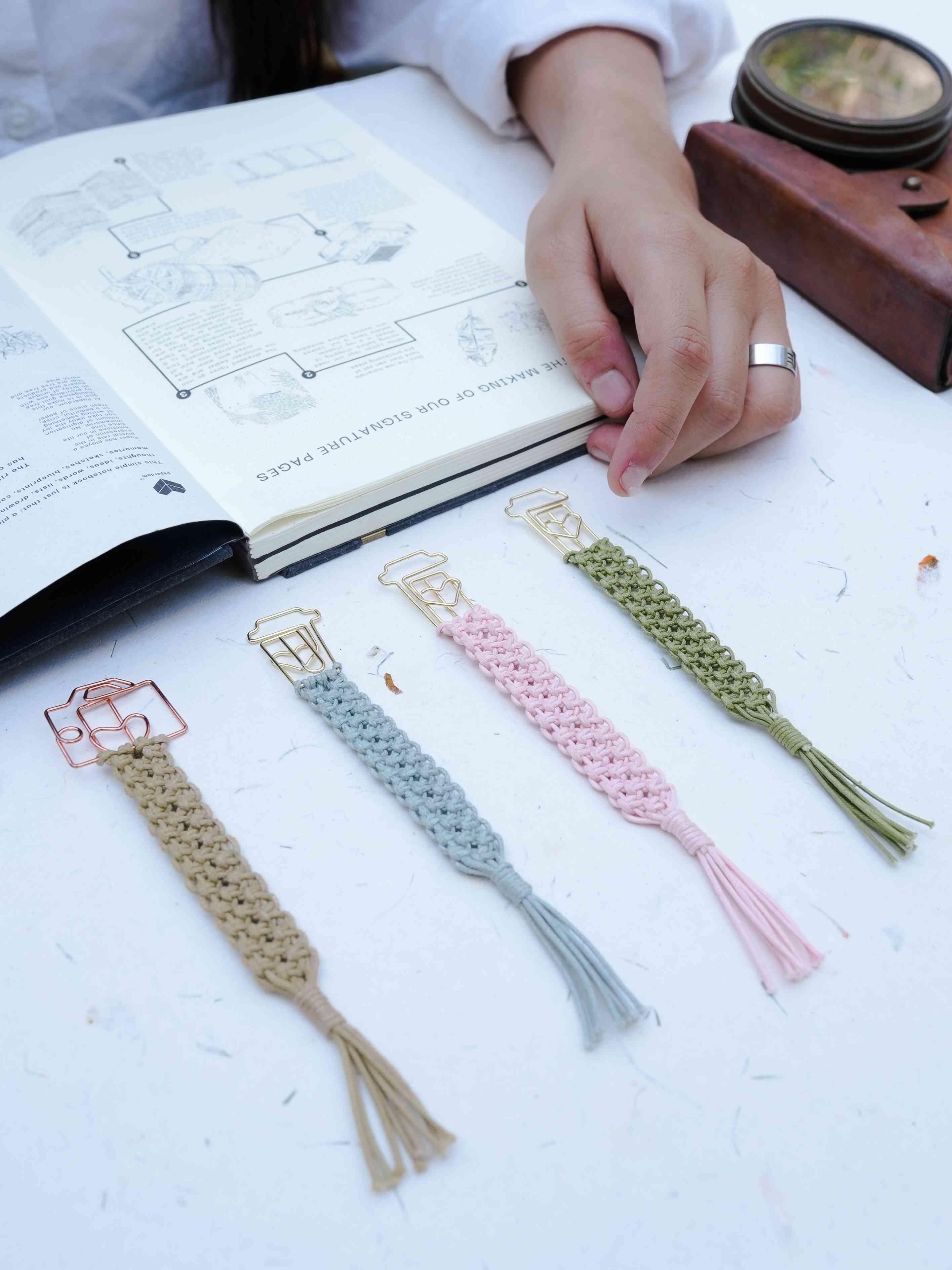 Macramé Bookmark